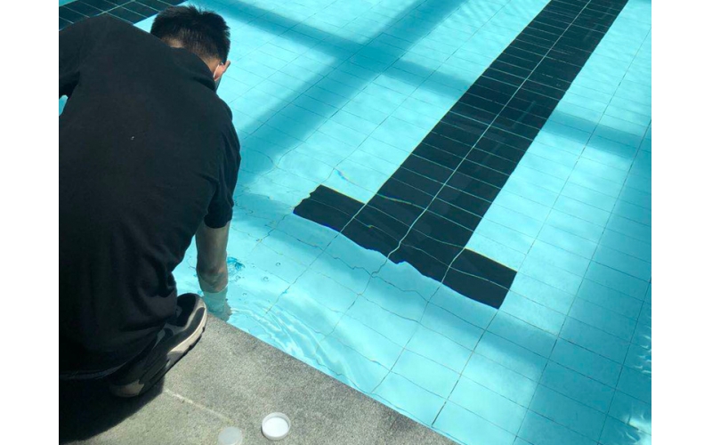 上海游泳池水質(zhì)檢測現(xiàn)場