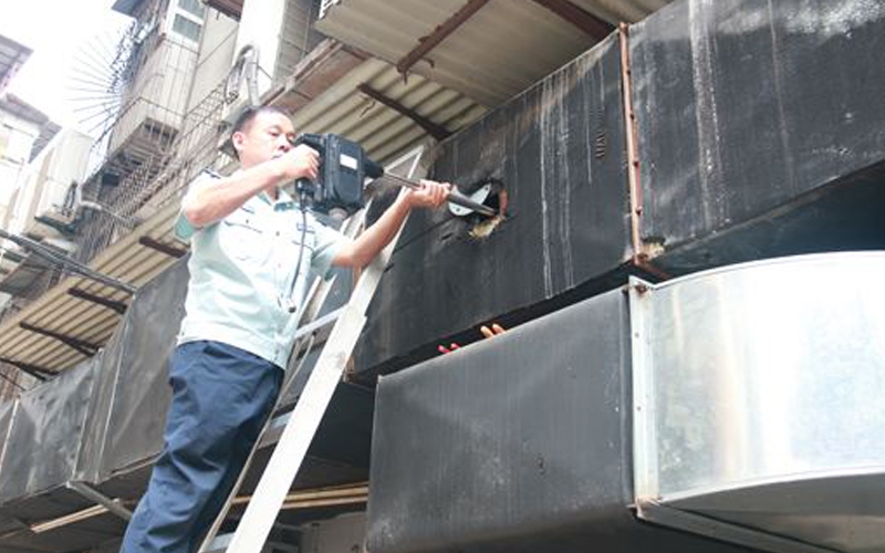 企業(yè)食堂飯店油煙檢測(cè)監(jiān)測(cè)方案