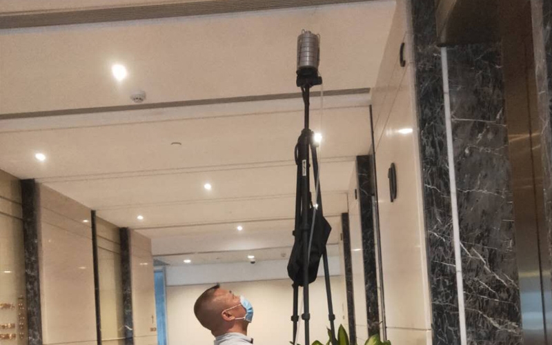 上海集中空調(diào)通風衛(wèi)生檢測現(xiàn)場